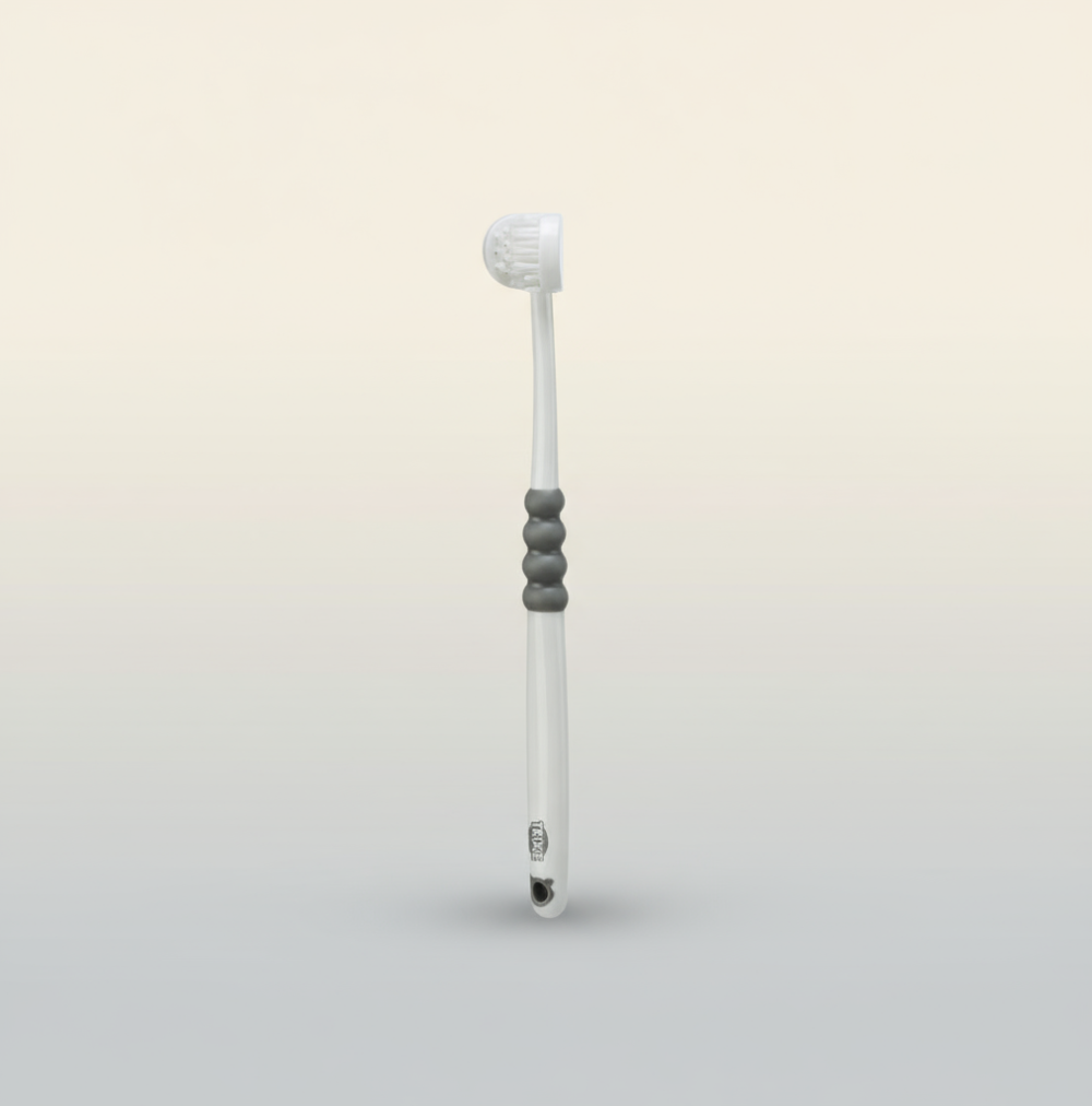 Trixie Dental Care Escova de Cabeça Tripla para Cães e Gatos